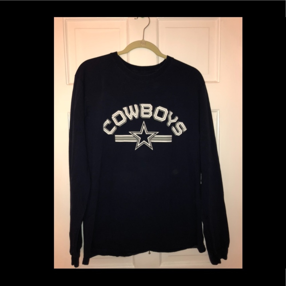 Blue Dallas Cowboys Long Sleeve Shirt